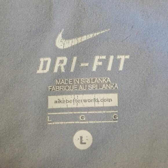 Nike Legendary Mezzo Zebra Tights Women’s Large Graphite/Black Training Leggings - Picture 3 of 5